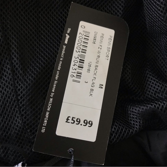 Penn Sport // Men’s Full-zip Polyester Windbreaker - Picture 5 of 5